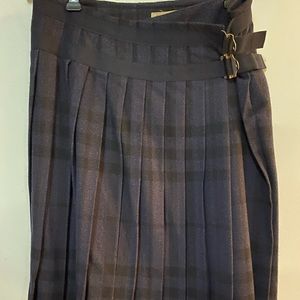 Burberry brit vintage authentic wrap around plaid skirt